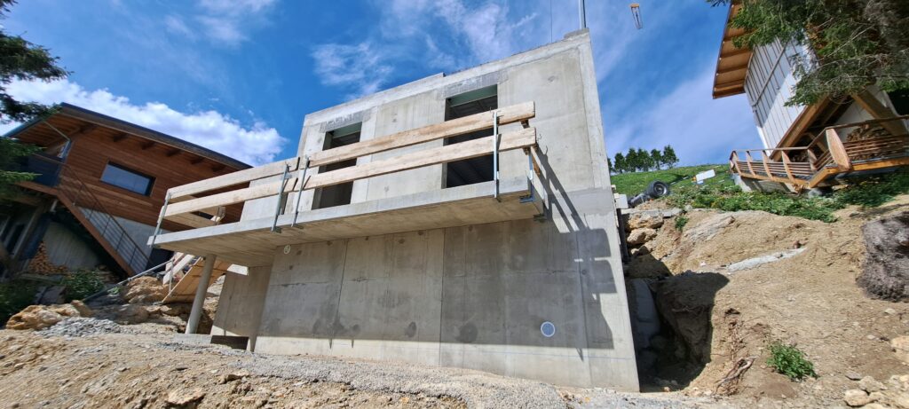blacon sous sol chamrousse Gelas Constructions