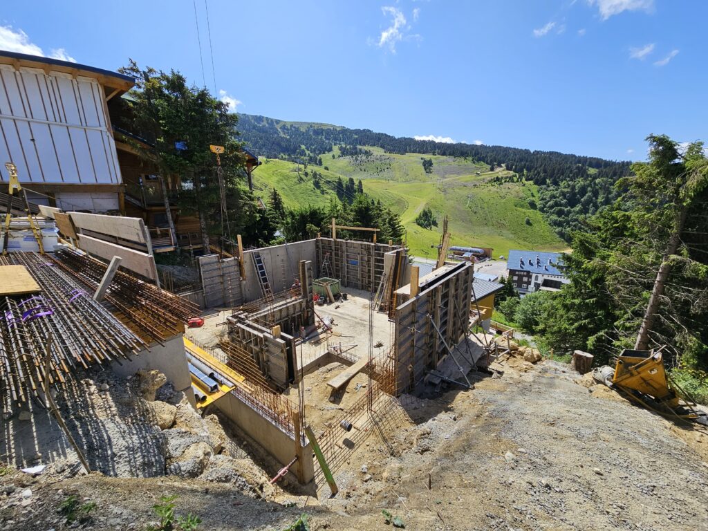 construction sous soul chamrousse Gelas Constructions
